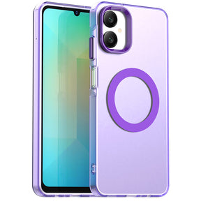 Husa de protectie Techsuit CandyCase MagSafe compatibil cu Samsung Galaxy A06, Mov