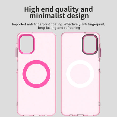 Husa de protectie Techsuit CandyCase MagSafe compatibil cu Samsung Galaxy A06, Roz