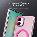 Husa de protectie Techsuit CandyCase MagSafe compatibil cu Samsung Galaxy A06, Roz