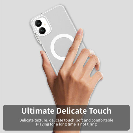 Husa de protectie Techsuit CandyCase MagSafe compatibil cu Samsung Galaxy A06, Alb