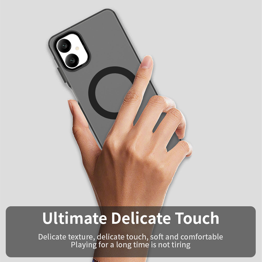 Husa de protectie Techsuit CandyCase MagSafe compatibil cu Samsung Galaxy A06, Negru
