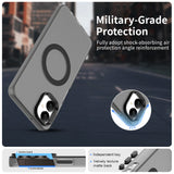 Husa de protectie Techsuit CandyCase MagSafe compatibil cu Samsung Galaxy A06, Negru