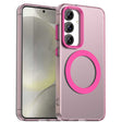 Husa de protectie Techsuit CandyCase MagSafe compatibil cu Samsung Galaxy S24 FE, Roz