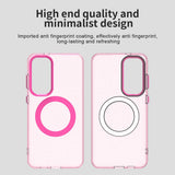 Husa de protectie Techsuit CandyCase MagSafe compatibil cu Samsung Galaxy S24 FE, Roz
