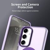 Husa de protectie Techsuit CandyCase MagSafe compatibil cu Samsung Galaxy S23 FE, Mov