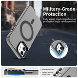 Husă Techsuit CandyCase MagSafe neagră pentru iPhone 12 și iPhone 12 Pro