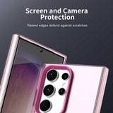 Husa de protectie Techsuit CandyCase MagSafe compatibil cu Samsung Galaxy S23 Ultra, Roz