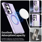 Husa de protectie Techsuit CandyCase MagSafe compatibil cu Samsung Galaxy S24 Ultra, Mov