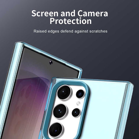Husa de protectie Techsuit CandyCase MagSafe compatibil cu Samsung Galaxy S24 Ultra, Albastru