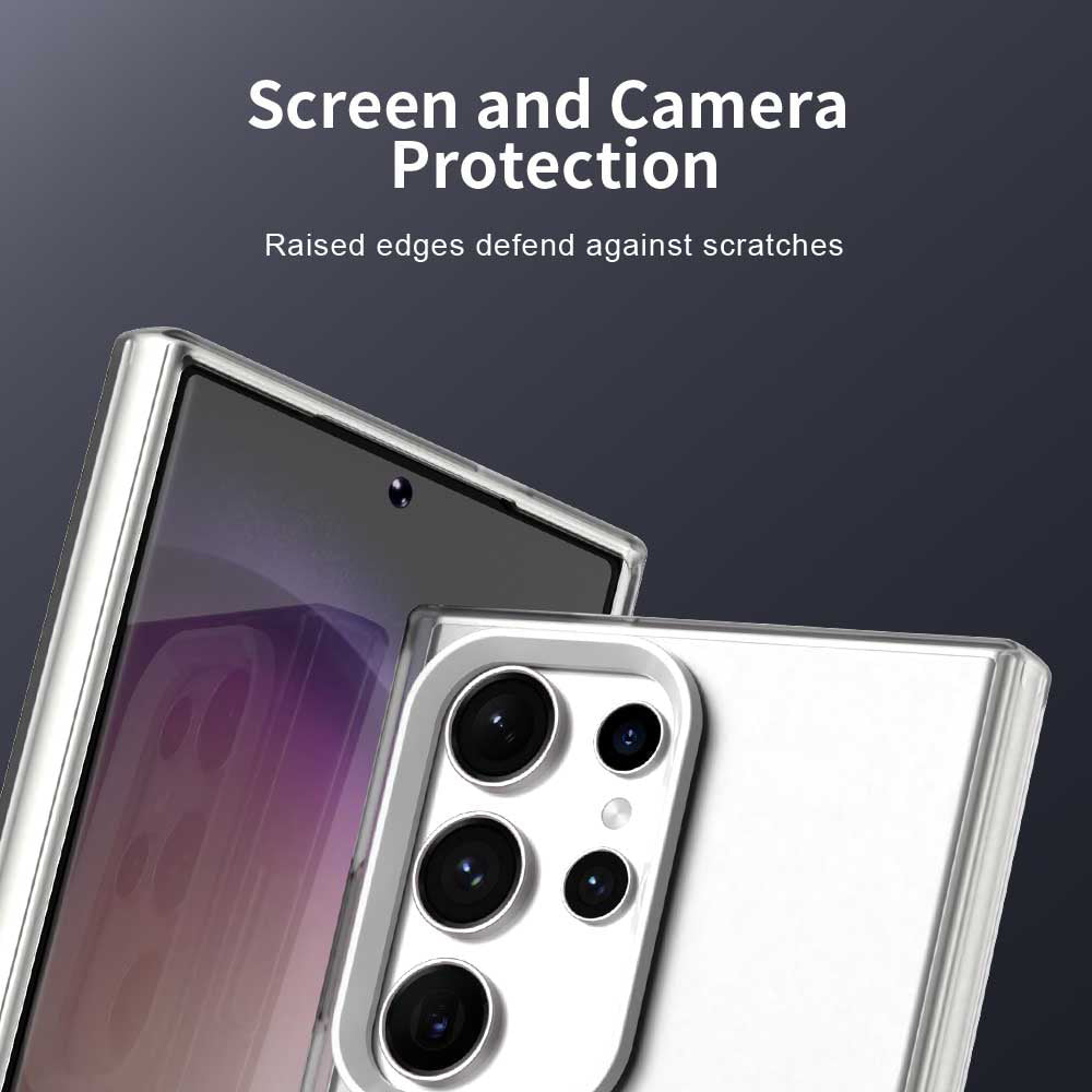 Husa de protectie Techsuit CandyCase MagSafe compatibil cu Samsung Galaxy S24 Ultra, Alb