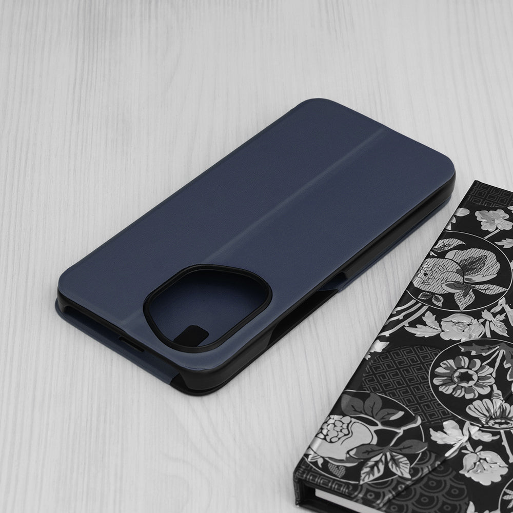 Husa de protectie Techsuit eFold Series compatibil cu Honor 400, Albastru Inchis