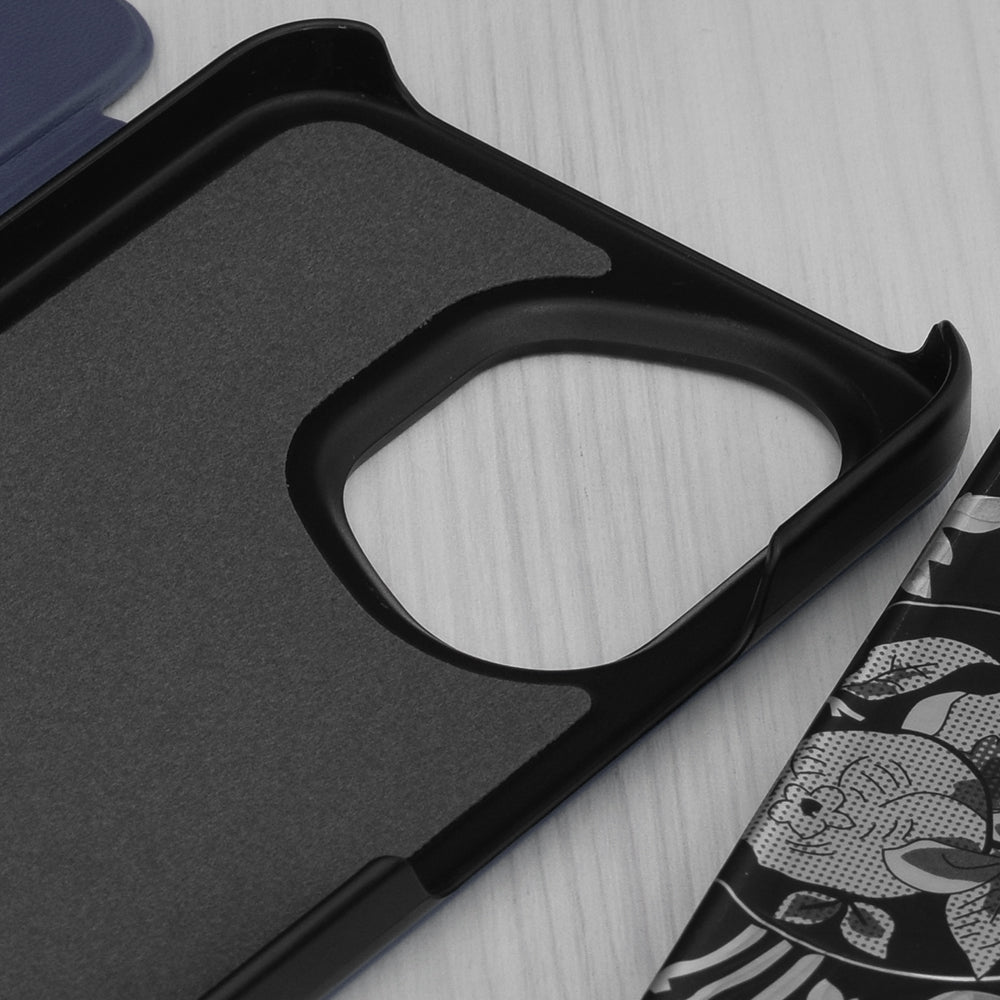 Husa de protectie Techsuit eFold Series compatibil cu Honor 400, Albastru Inchis