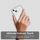 Husa de protectie Techsuit CandyCase MagSafe compatibil cu iPhone 13, Alb