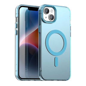 Husa de protectie Techsuit CandyCase MagSafe compatibil cu iPhone 13, Albastru