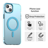 Husa de protectie Techsuit CandyCase MagSafe compatibil cu iPhone 13, Albastru