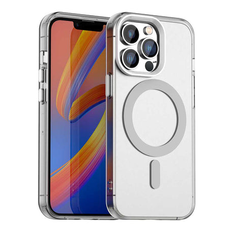 Husa de protectie Techsuit CandyCase MagSafe compatibil cu iPhone 13 Pro Max, Alb