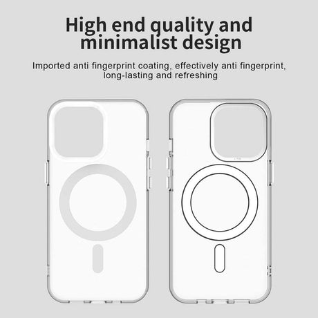 Husa de protectie Techsuit CandyCase MagSafe compatibil cu iPhone 13 Pro Max, Alb