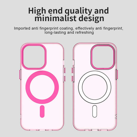 Husa de protectie Techsuit CandyCase MagSafe compatibil cu iPhone 13 Pro Max, Roz