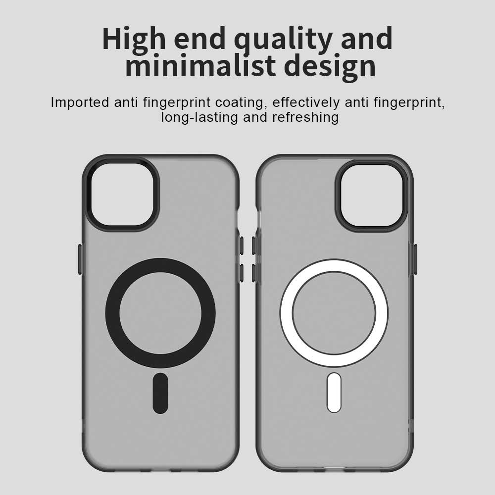 Husa de protectie Techsuit CandyCase MagSafe compatibil cu iPhone 14, Negru