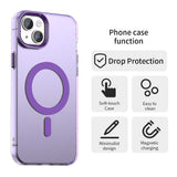 Husa de protectie Techsuit CandyCase MagSafe compatibil cu iPhone 14, Mov