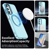 Husa de protectie Techsuit CandyCase MagSafe compatibil cu Samsung Galaxy A35 5G, Albastru