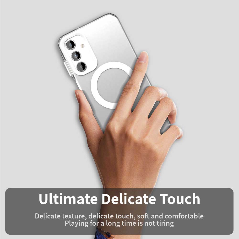 Husa de protectie Techsuit CandyCase MagSafe compatibil cu Samsung Galaxy A35 5G, Alb