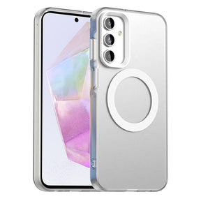 Husa de protectie Techsuit CandyCase MagSafe compatibil cu Samsung Galaxy A35 5G, Alb