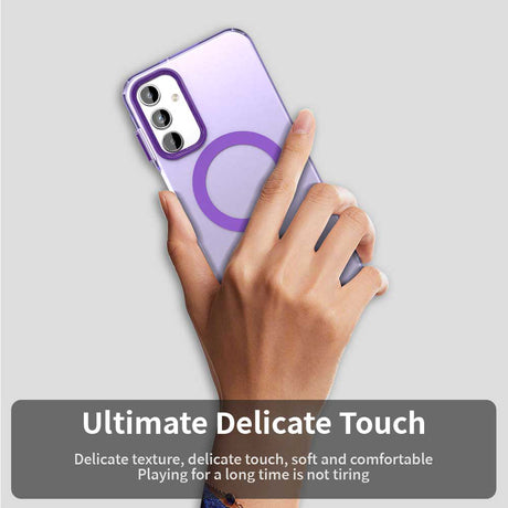 Husa de protectie Techsuit CandyCase MagSafe compatibil cu Samsung Galaxy A15 4G / A15 5G, Mov