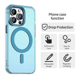 Husa de protectie Techsuit CandyCase MagSafe compatibil cu iPhone 14 Pro Max, Albastru