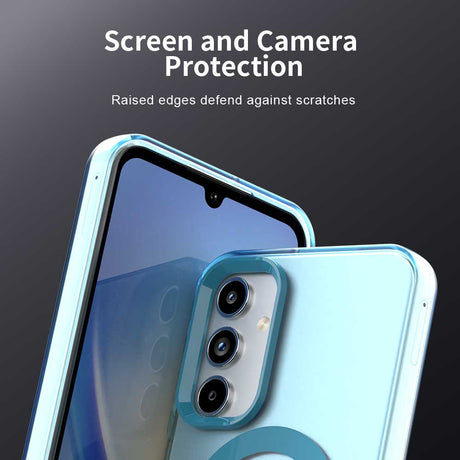 Husa de protectie Techsuit CandyCase MagSafe compatibil cu Samsung Galaxy A15 4G / A15 5G, Albastru
