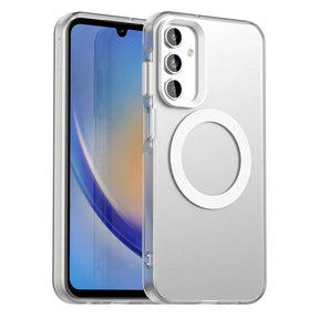 Husa de protectie Techsuit CandyCase MagSafe compatibil cu Samsung Galaxy A15 4G / A15 5G, Alb