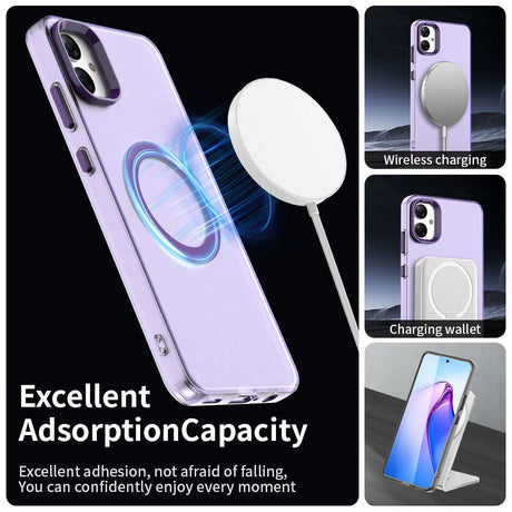 Husa de protectie Techsuit CandyCase MagSafe compatibil cu Samsung Galaxy A05, Mov