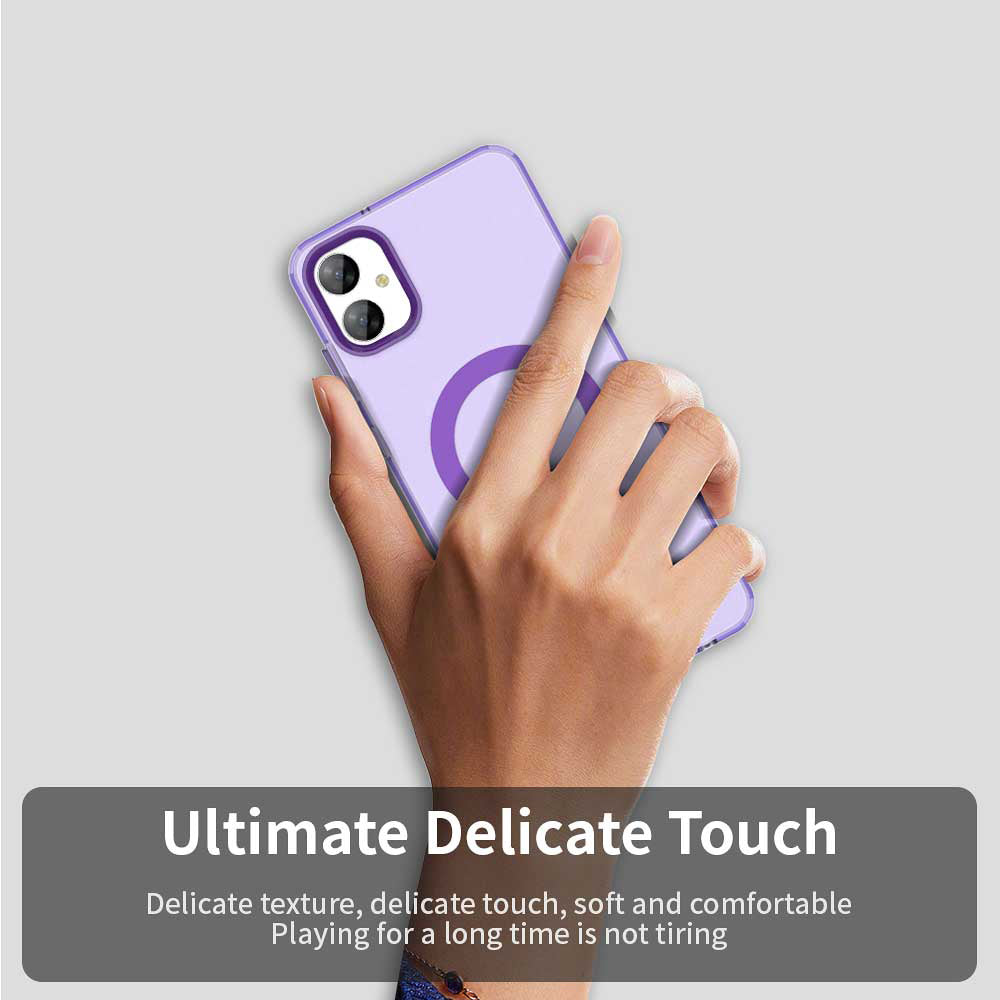 Husa de protectie Techsuit CandyCase MagSafe compatibil cu Samsung Galaxy A05, Mov