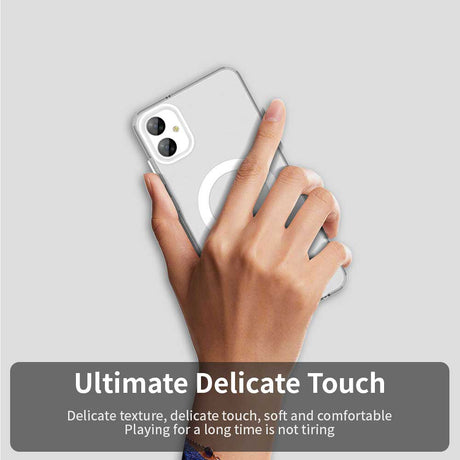 Husa de protectie Techsuit CandyCase MagSafe compatibil cu Samsung Galaxy A05, Alb