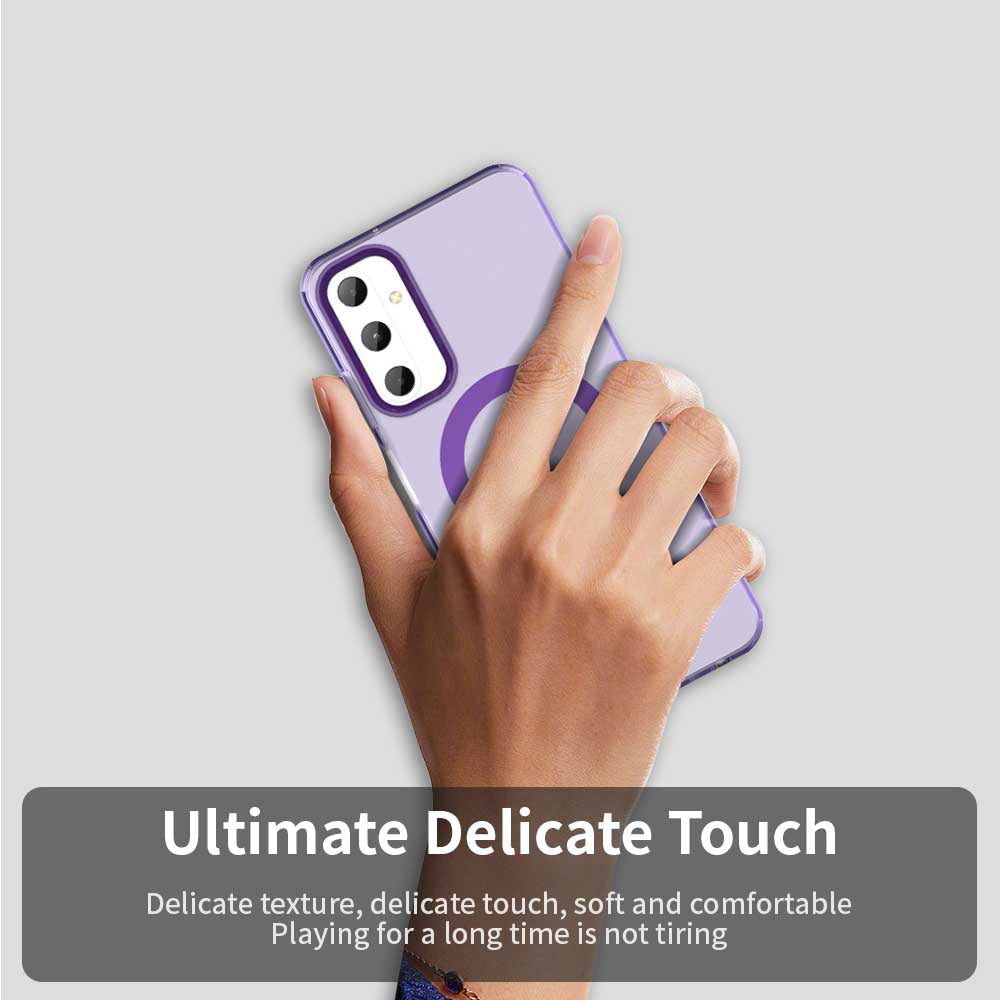 Husa de protectie Techsuit CandyCase MagSafe compatibil cu Samsung Galaxy A05s, Mov