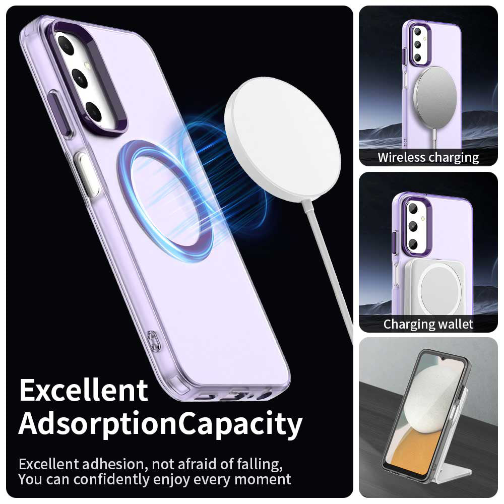 Husa de protectie Techsuit CandyCase MagSafe compatibil cu Samsung Galaxy A05s, Mov