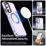 Husa de protectie Techsuit CandyCase MagSafe compatibil cu Samsung Galaxy A05s, Mov