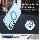 Husa de protectie Techsuit CandyCase MagSafe compatibil cu Samsung Galaxy A05s, Albastru