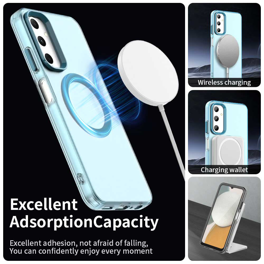 Husa de protectie Techsuit CandyCase MagSafe compatibil cu Samsung Galaxy A05s, Albastru