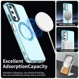 Husa de protectie Techsuit CandyCase MagSafe compatibil cu Samsung Galaxy A05s, Albastru