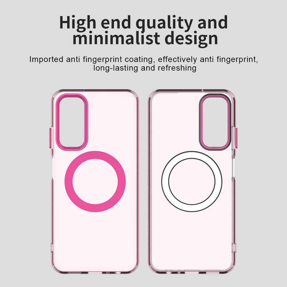 Husa de protectie Techsuit CandyCase MagSafe compatibil cu Samsung Galaxy A05s, Roz
