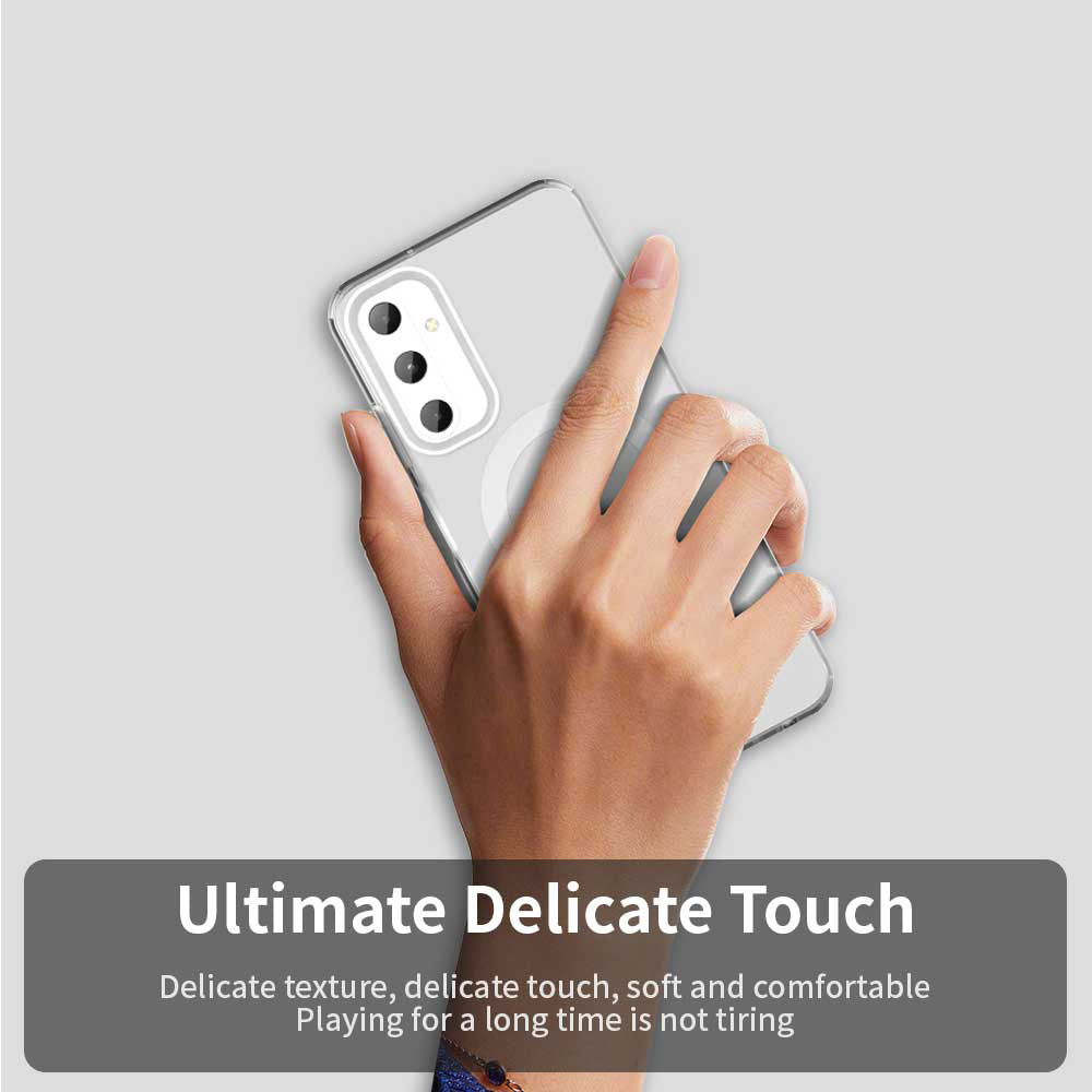 Husa de protectie Techsuit CandyCase MagSafe compatibil cu Samsung Galaxy A05s, Alb