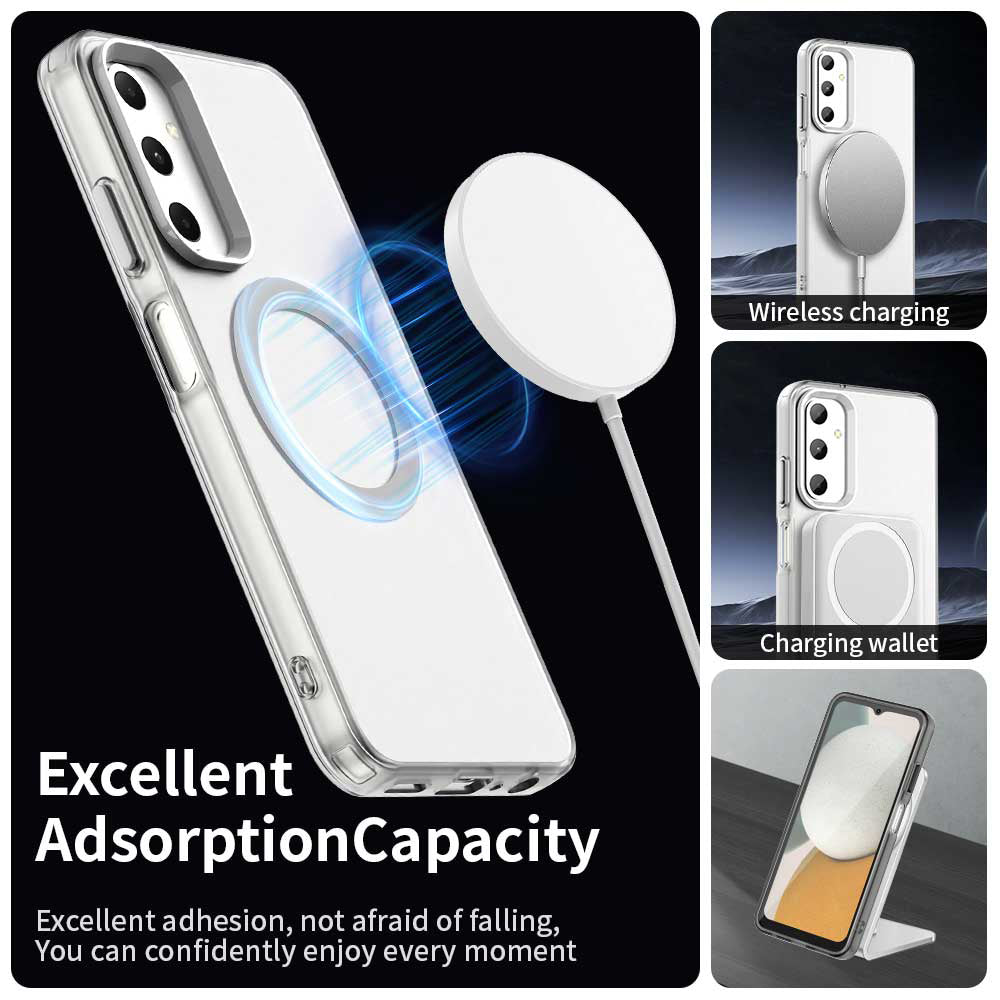Husa de protectie Techsuit CandyCase MagSafe compatibil cu Samsung Galaxy A05s, Alb