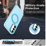 Husa de protectie Techsuit CandyCase MagSafe compatibil cu Samsung Galaxy A25 5G, Albastru