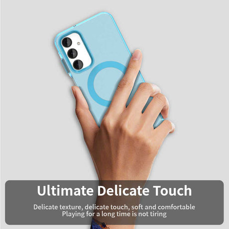 Husa de protectie Techsuit CandyCase MagSafe compatibil cu Samsung Galaxy A25 5G, Albastru