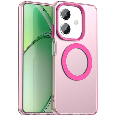 Husa de protectie Techsuit CandyCase MagSafe compatibil cu Oppo A40 4G / A60 5G, Roz
