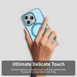 Husa de protectie Techsuit CandyCase MagSafe compatibil cu iPhone 15 Pro, Albastru