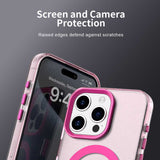 Husa de protectie Techsuit CandyCase MagSafe compatibil cu iPhone 15 Pro Max, Roz