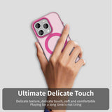 Husa de protectie Techsuit CandyCase MagSafe compatibil cu iPhone 15 Pro Max, Roz