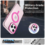 Husa de protectie Techsuit CandyCase MagSafe compatibil cu iPhone 15 Pro Max, Roz